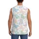 thumbnail image 4 of Fotbe Colorful Butterfly Men's Camiseta sin Mangas Estampada para Hombres, Playera Casual para Gimnasio, Entrenamiento, Playa-Medium, 4 of 7
