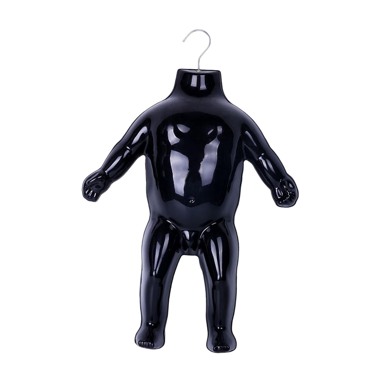 Zxpjkyu Kids Mannequin Clothes Pant Display 21.65" Height Kid Dress Form Black