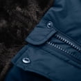 thumbnail image 3 of Winter Coat for Women Sherpa Fleece Lined Thicken Padded Jacket Plus Size Insulated Hooded Warm Outwear with Pocket, 3 of 6