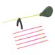 thumbnail image 2 of Kit de caña de pescar en hielo, Mini caña de pescar en hielo con punta superior, aparejos de pesca portátiles para pesca en invierno, 16cm, 2 of 10