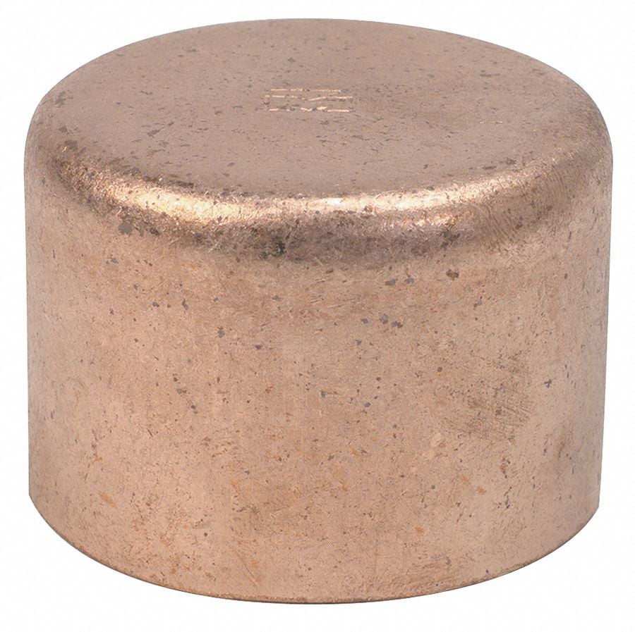 ANVIL 0318900925 Round Cap Malleable Iron 3 1/2 in 