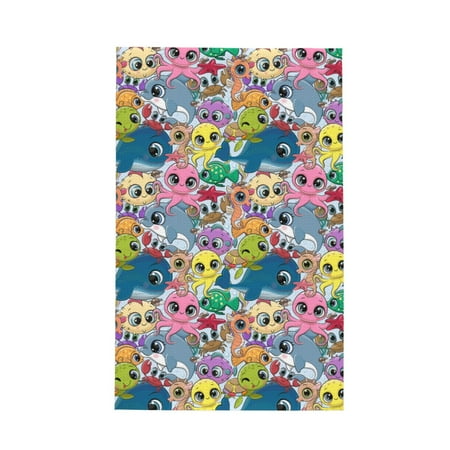

Matuu Cartoon Marine Animals for Waffle Kitchen Towel Dish Towels Hand Towels for Kitchen 16 X 26 Inches