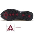 thumbnail image 4 of Zapatillas de senderismo HUMTTO para hombre, todo terreno, impermeables, color azul marino, 4 of 9