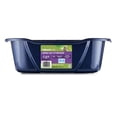 thumbnail image 2 of (4 pack) Vibrant Life Large Open Cat Litter Box, Blue, 2 of 7