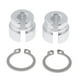 thumbnail image 2 of Bujes De Acelerador De Aluminio Billet De 4 Piezas Compatibles Con BMW E30 E34 E28 E39 E36 M20 M30 M50 S14 M60 (Plata) Soledad Bujes de cable del acelerador, 2 of 6