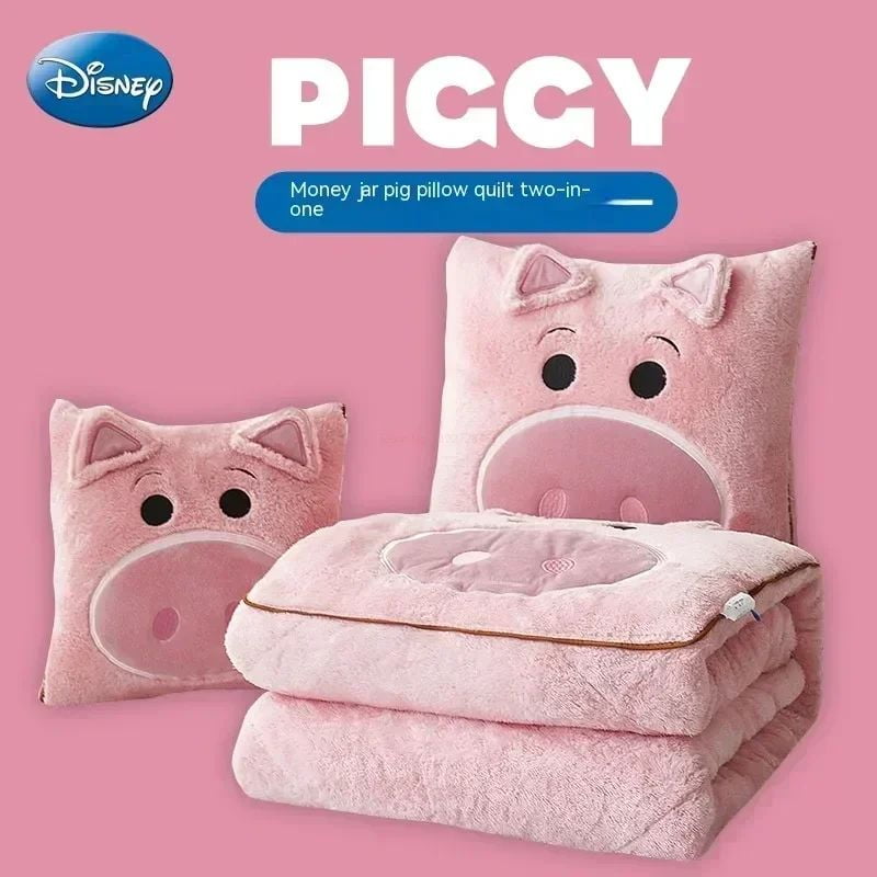 Stitch Throw Pillow Blankets Two In One Anime Kawaii Stuffed Pillow Thickened Nap Blanket Living Children S Toys Girl