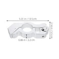 thumbnail image 2 of BESTYASH Lock Para Manillar De Motocicleta Con Moderno Y Alta Seguridad En Color Plata, 2 of 8