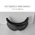 thumbnail image 2 of FlyFlise Motorcycle Anti-UV Anti-Scratch Helmets Lens Retro Fashion Visor Wind Shield Lens Universal, 2 of 8