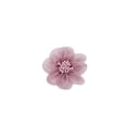 thumbnail image 1 of Nvzi 10 flores de cinta de organza con apliques de cuentas (rosa A), 1 of 5