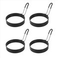 thumbnail image 2 of Eggs Rings, 4 Pack Stainless Steel Egg , Pancake Mold for Frying Eggs and Omelet, 2 of 4