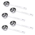 thumbnail image 2 of EeaseCA 5 Pcs Coffee Scoops 15ML Tablespoon Long Handle Coffee Bean Measuring Spoon Set Stainless Steel Mini Sized Spoons For Home Kitchen Office, 2 of 7