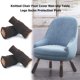 thumbnail image 5 of 4 Uds calcetines tejidos para silla cubierta elástica para pies de muebles almohadillas antideslizantes para patas de mesa, 5 of 7