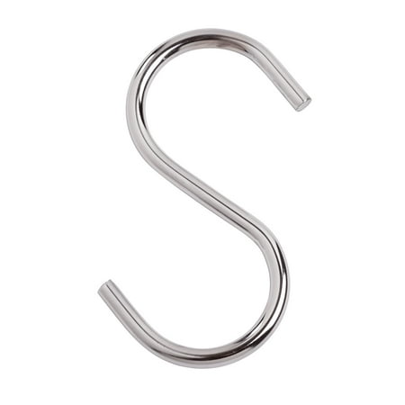 4 inch Chrome S-Hooks - Pack of 50
