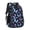 Butterfly and Blue, variant on Butterfly and Blue Purple Black Pattern Backpack for School, Cute School Bag with Adjustable Shoulder Straps and Padded Back, 16.9"x12.6"x5.9"