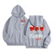 thumbnail image 1 of WILLBEST Sudadera de Mujer con Estampado de Letras, Sudadera con Capucha de Manga Larga y Bolsillos, Talla 59 X-Grande, 1 of 7