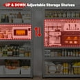 thumbnail image 5 of REIBII 5-Tier Adjustable Garage Storage Shelf Units , 2020LBS ,35.55"Lx16"Wx72"H,Galvanized, 5 of 8