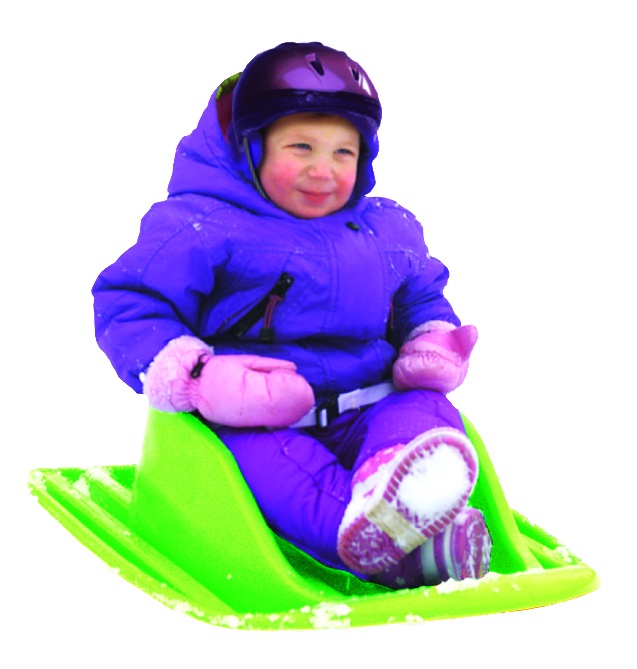 ESP Toddler Sled – Ergonomic and Child Safe Design – Neon Green