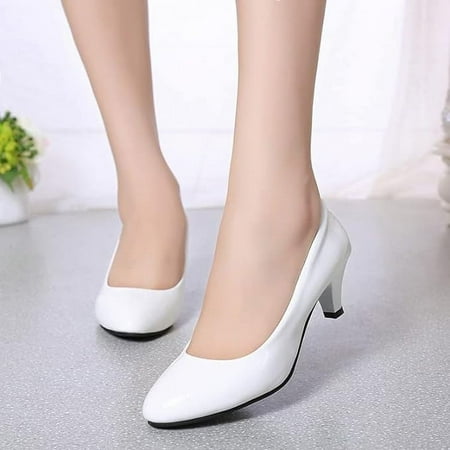 Fashion Womens Breathable Lace Up Shoes Chunky Heels Casual Sandals Flat Casual Shoes
