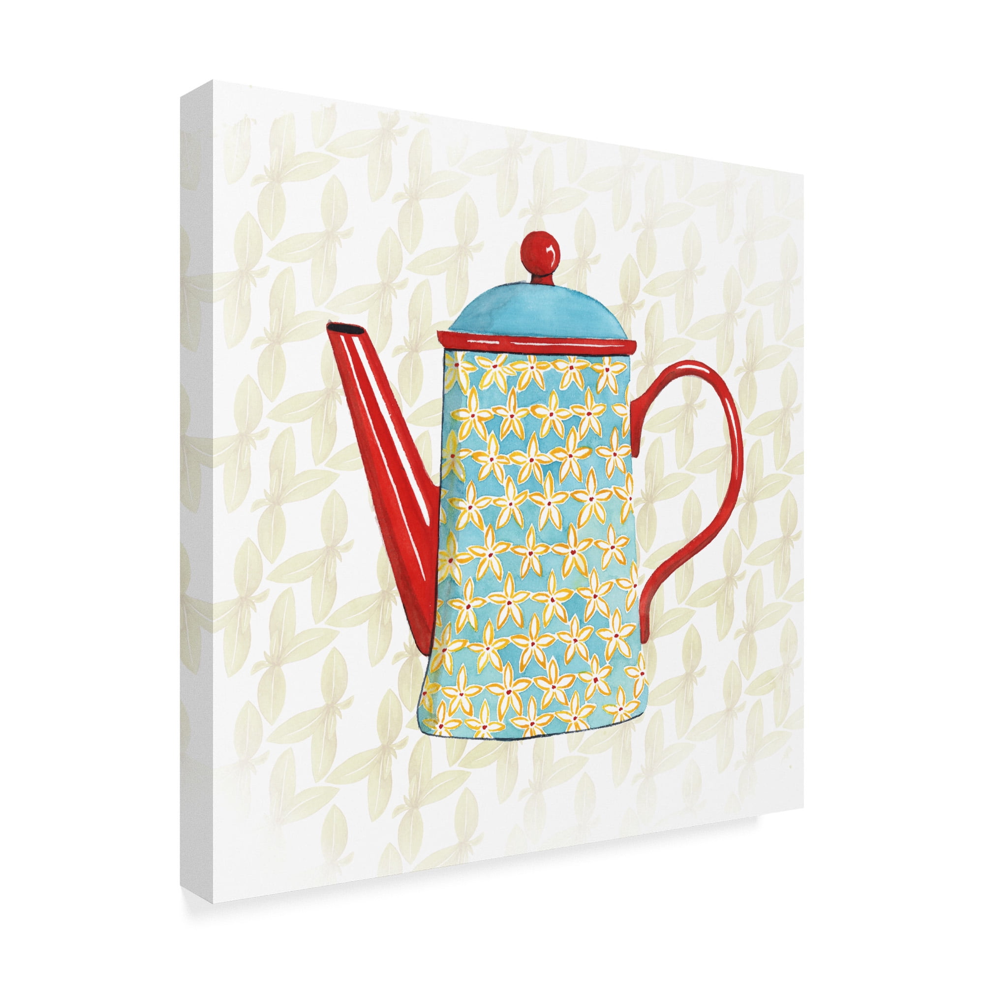 Trademark Fine Art 'Sweet Teapot VI' Canvas Art by Grace Popp