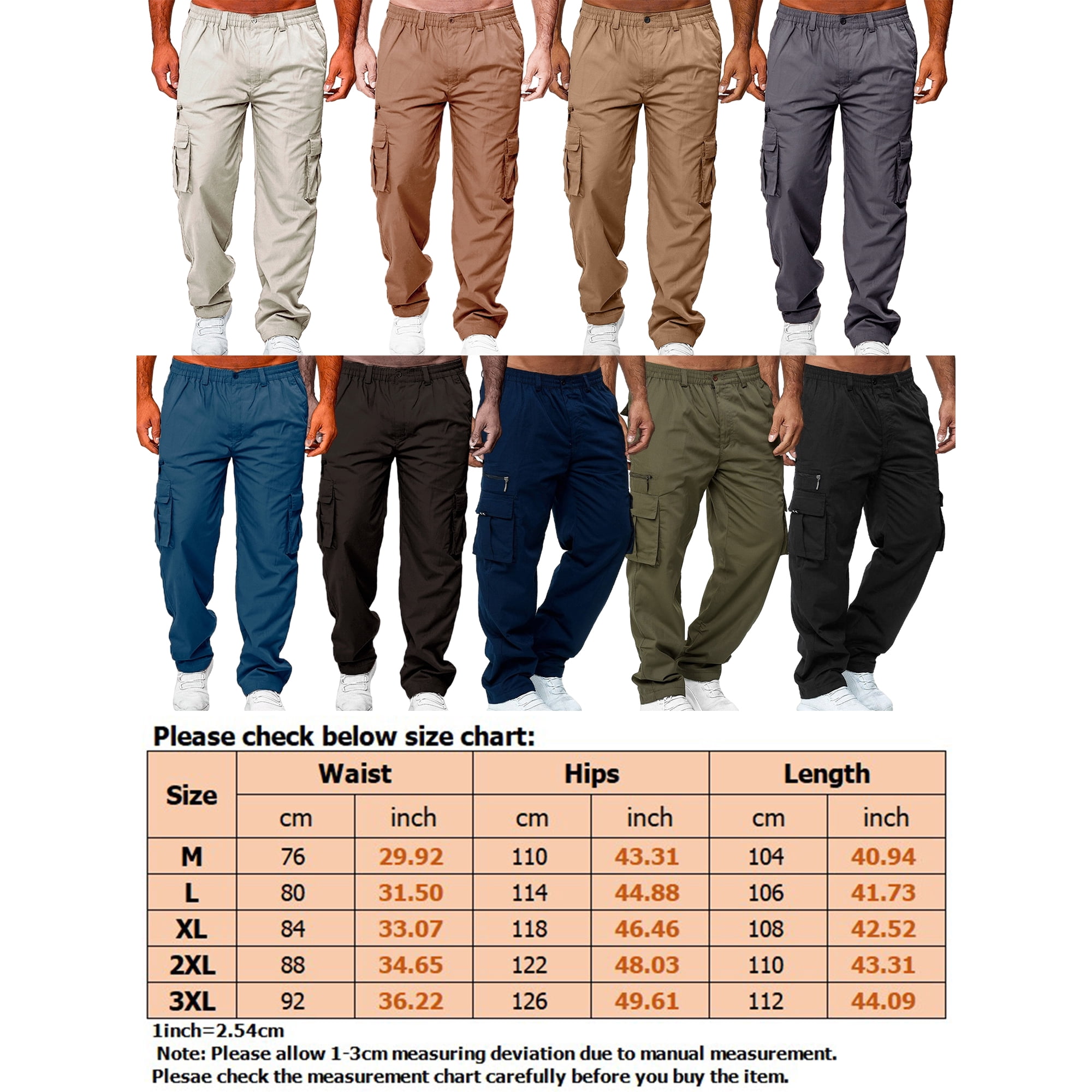 Casual Daily Pocket Potholes Loose High Waist Straight Bottoms Casual Daily Pocket Potholes Loose High Waist Straight Bottoms