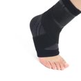 thumbnail image 1 of maskred Sports Ankle Braces Adjustable Compression Nylon Strap Sleeves Weave Bandage Support Protector for Gym Basketball, 1 of 6