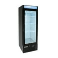 thumbnail image 1 of MoTak MGD-1DF-16 25" One Section Display Freezer w/ Swing Doors - Bottom Mount Compressor, Black, 115v, 1 of 1
