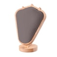 thumbnail image 4 of Esquirla Necklace Display Stand Chain Rack Mannequin Model for Store Bedroom Showcase Dark Gray Suede, 4 of 8