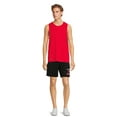 thumbnail image 2 of Sideline Apparel Men's NCAA Wisconsin Badgers Airway Knit Shorts, Sizes S-2XL, 2 of 5