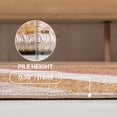 thumbnail image 5 of JONATHAN Y DAZZLE 5 x 8 Area Rug, Retro Rainbow Stripe - Red/Gold/Cream, DZC102C-5, 5 of 9