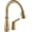 Champagne Bronze, variant on Delta 978-Dst Leland Pull-Down Kitchen Faucet - Bronze