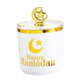 thumbnail image 3 of Lipstore Décoration de Pot à Bonbons du Ramadan, Organisateur de Comptoir Réutilisable, Pot de Service pour Bonbons, Lune, 3 of 8