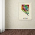 thumbnail image 3 of Trademark Fine Art "Nevada Map" Canvas Wall Art by Michael Tompsett, 3 of 3