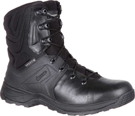Black Rocky 8" RKD0041 Men's Military And Tactical Boots 