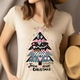 thumbnail image 4 of Graphic T-Shirt Jesus Is The Heart of Christmas Tree Design for Women, Gold, Size 3XL, 4 of 6
