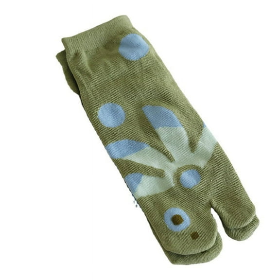 HOMOBABE Japanese Style Toe Socks Elastic 3Pairs for Yoga Running and Dancing 9.43X3.14X0.12in