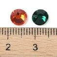 thumbnail image 2 of 1bag Glass Flat Back Rhinestone Grade A Back Plated Faceted Half Round Mixed color 6.3~6.5mm about 288pcs/bag, 2 of 3