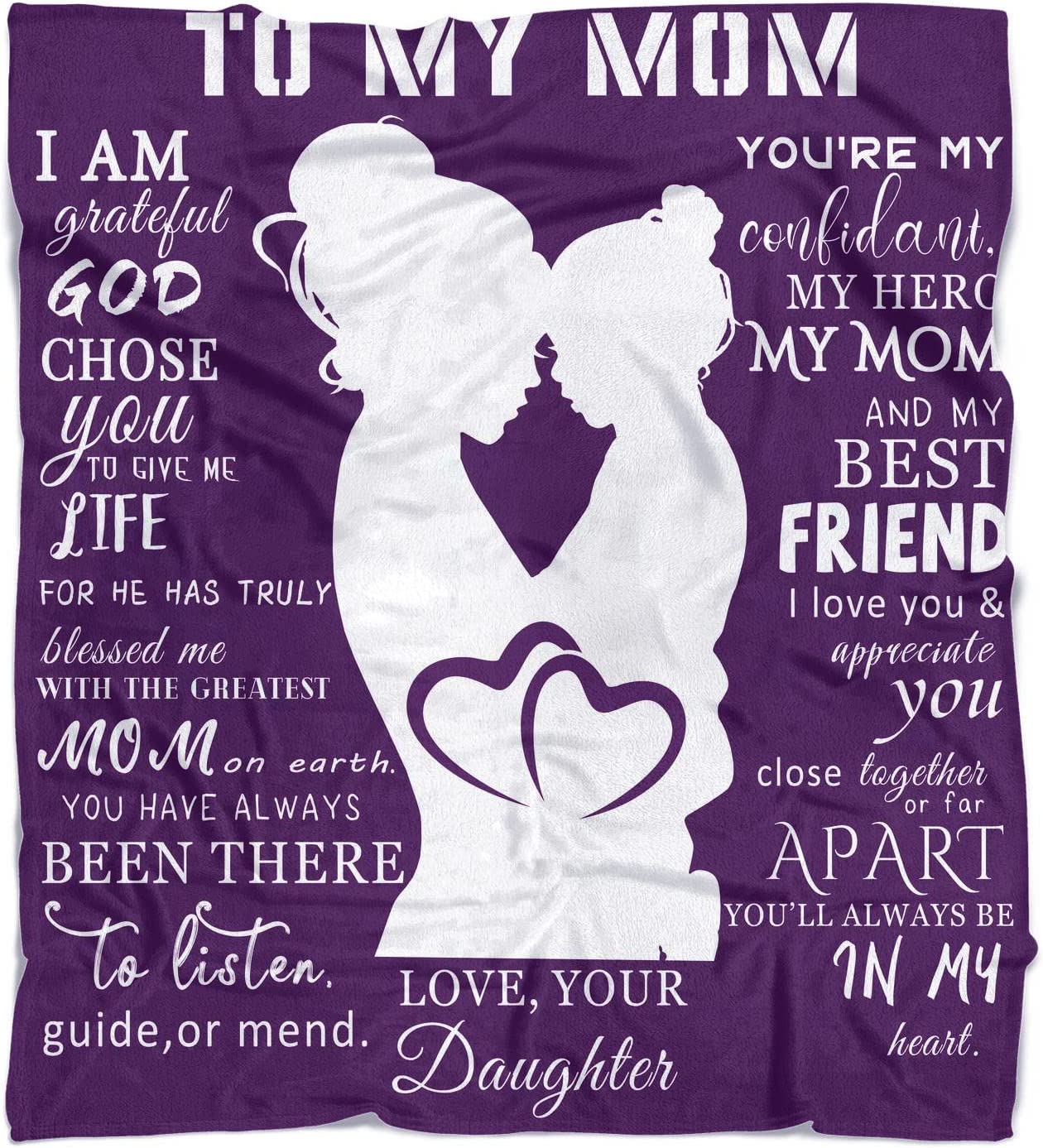 Prayer Healing Blanket with Inspirational Scripture Bible Verse Soft