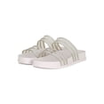 thumbnail image 5 of Women Transparent Rhinestone Double Band Open Toe Slide Sandal 19022, 5 of 6