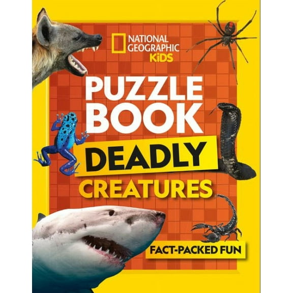 Puzzle Book Deadly Creatures