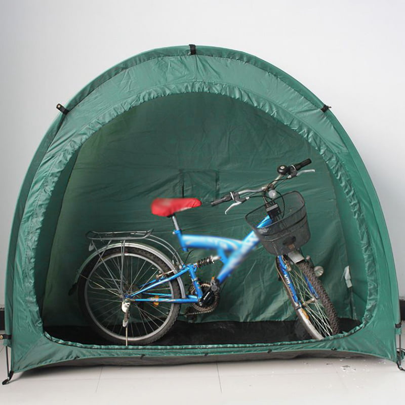 Kacsoo Bike Tent Bicycle Storage Shed Waterproof Outdoor Bicycle Shed Tent Cover with Window Design for Garden Outdoor Camping Fishing Tools Storage