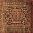 thumbnail image 1 of Ahgly Company Indoor Square Persian Brown Traditional Area Rugs, 5' Square, 1 of 4