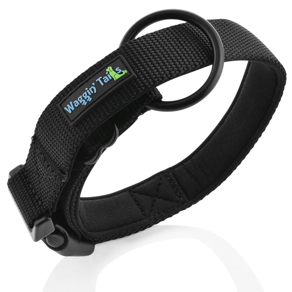 Wagtime Club Classic Comfort Dog Collar Premium Nylon Neoprene Padded