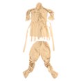 thumbnail image 3 of FELTECHELECTR 1 juego de disfraz de momia para Halloween, para niños y adultos (beige), 3 of 7