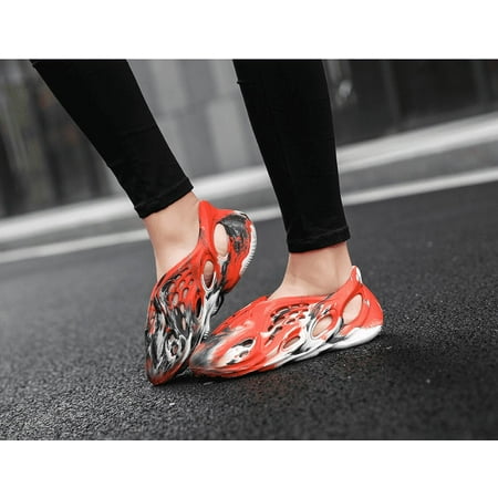 

Foam Runner Shoes Mens Womens Mules & Clogs Garden Shoes Summer Breathable Mesh Slippers Non-Slip Outdoor Beach Sandals Unisex Unisex Clogs Thick Sole EVA Clog Non-slip Sandals Comfort Garden Shoes