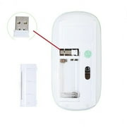2.4GHz USB Wireless Optical Mouse Mice for Apple Mac Macbook Pro Air PC White