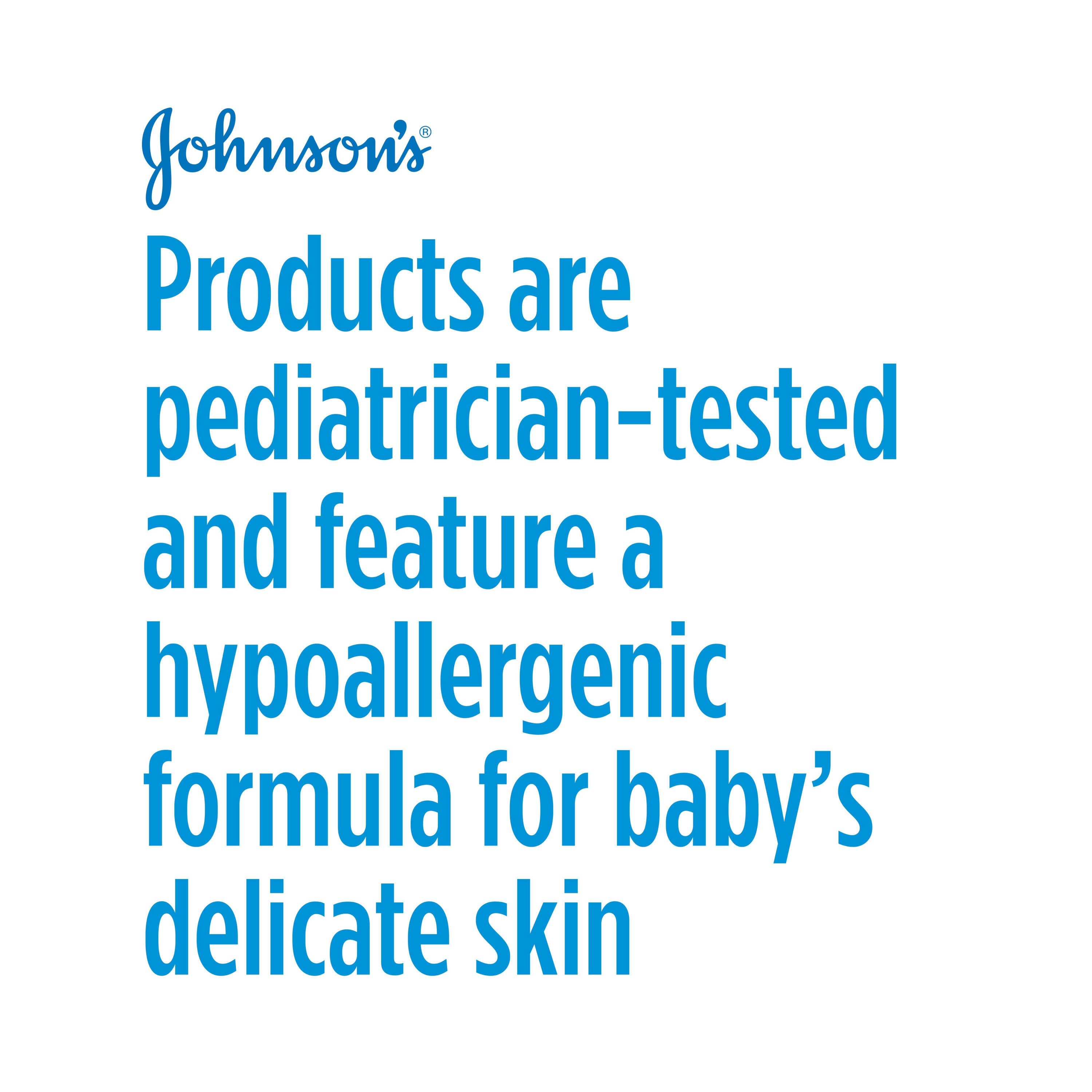 Johnson's First Touch Gift Set, Baby Bath & Skin Products, 5 Items