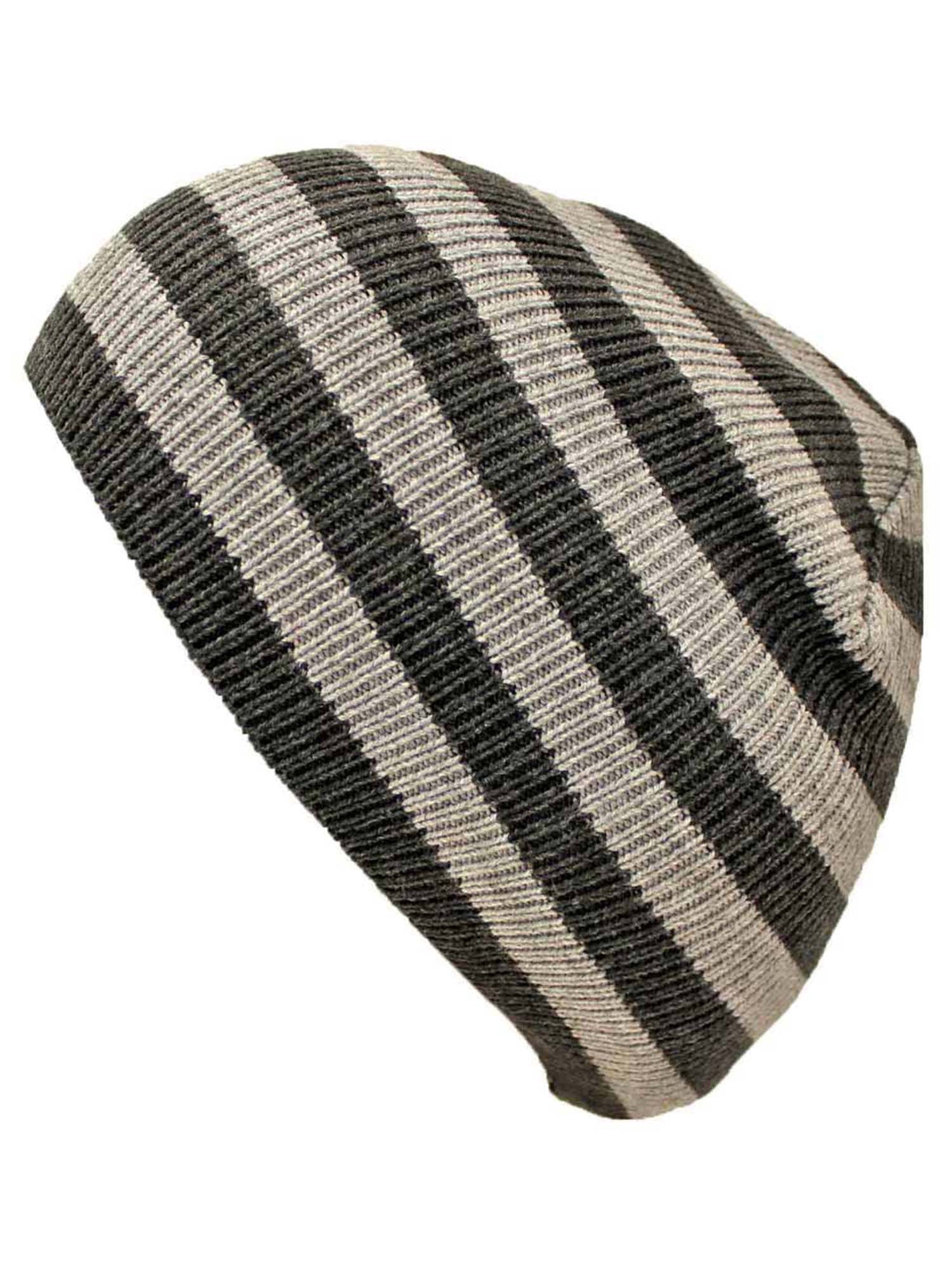 Gravity Threads Thick Knit Beanie – Neon Yellow, Slouchy Soft Stretch Cap For Men & Women