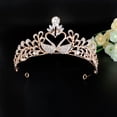thumbnail image 4 of HAMPPLIES 1Ud Tiara De Novia Decorativa Con Para Celebraciones Y Eventos, 4 of 8