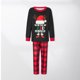 thumbnail image 2 of Conjunto de pijamas familiares navideños con estampado de letras conjunto informal de ropa de descanso navideña, 2 of 8
