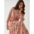 thumbnail image 2 of Printed Long Sleeve Viscose Maxi Dress, 2 of 7